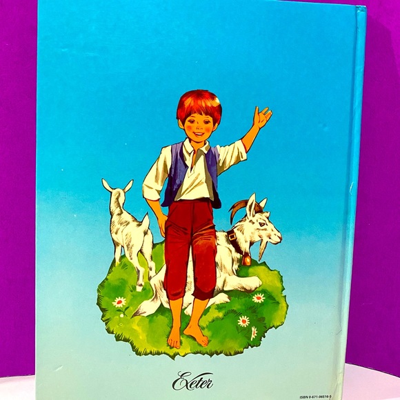 HEIDI STORY TIME VINTAGE 1983 HARDCOVER BOOK AN OLD FASHION STORY - Picture 2 of 12